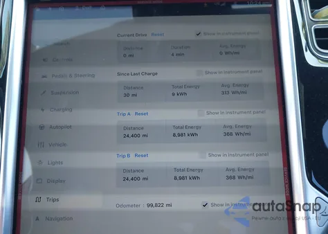 2015 Tesla Model S 85D/P85D from USA, damaged, VIN 5YJSA1E41FF104093